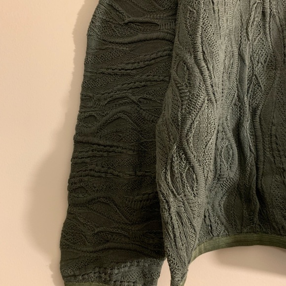 S O L D • COOGI sweater hunter green size XL EUC - Picture 5 of 9